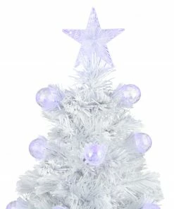 Northlight 3' Pre-Lit White Fiber Optic Artificial Christmas Tree, White Lights 8 Northlight 3' Pre-Lit White Fiber Optic Artificial Christmas Tree, White Lights -Northlight Shop northlight j65105 3 58563.1638917346