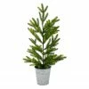 Northlight 2' Potted Pine Medium Artificial Christmas Tree – Unlit 2 Northlight 2' Potted Pine Medium Artificial Christmas Tree – Unlit -Northlight Shop northlight kji91300 34443.1600824034