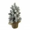 Northlight 12" Potted Flocked Pine With Pine Cones Medium Artificial Christmas Tree – Unlit 1 Northlight 12" Potted Flocked Pine With Pine Cones Medium Artificial Christmas Tree – Unlit -Northlight Shop northlight kji91321 73485.1601429473