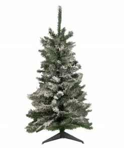 Northlight 3' Heavily Flocked Medium Pine Artificial Christmas Tree - Unlit
