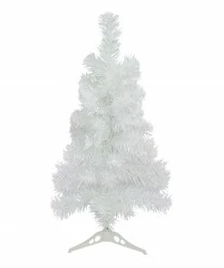 Northlight 2' White Iridescent Pine Artificial Christmas Tree - Unlit