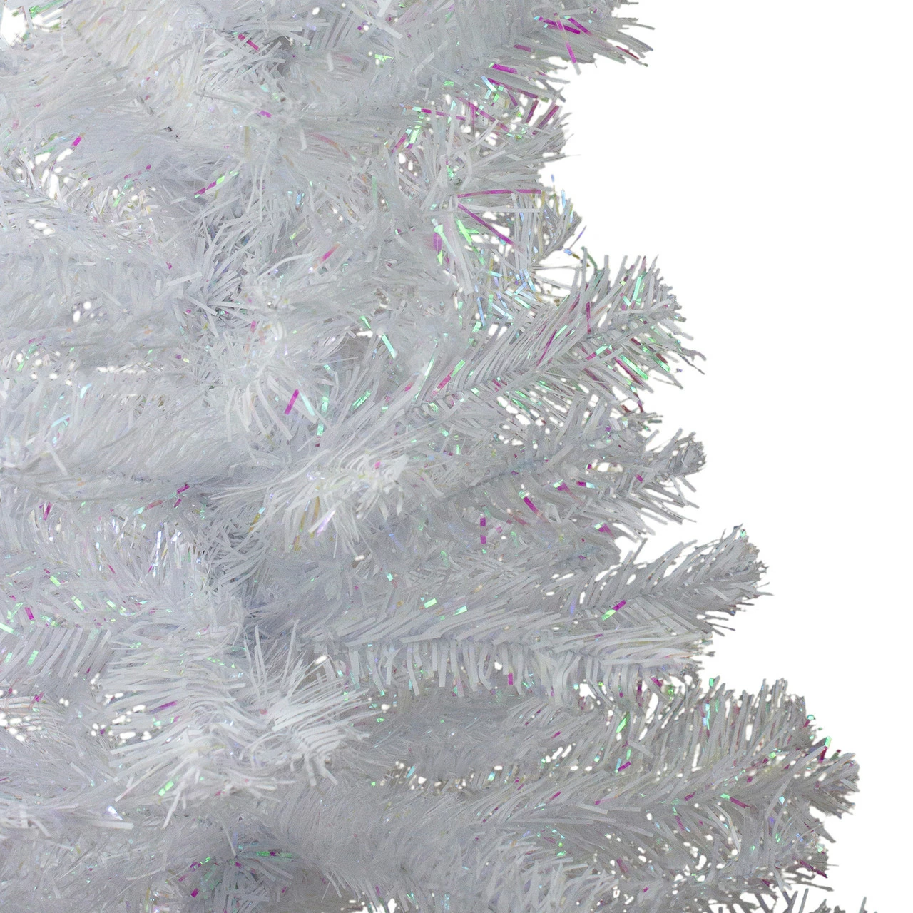 Northlight 3' White Iridescent Pine Artificial Christmas Tree - Unlit 4 Northlight 3' White Iridescent Pine Artificial Christmas Tree - Unlit - Image 2