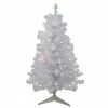 Northlight 3' Pre-lit White Iridescent Pine Artificial Christmas Tree - Clear Lights -Northlight Shop northlight m88682 94796.1665610432