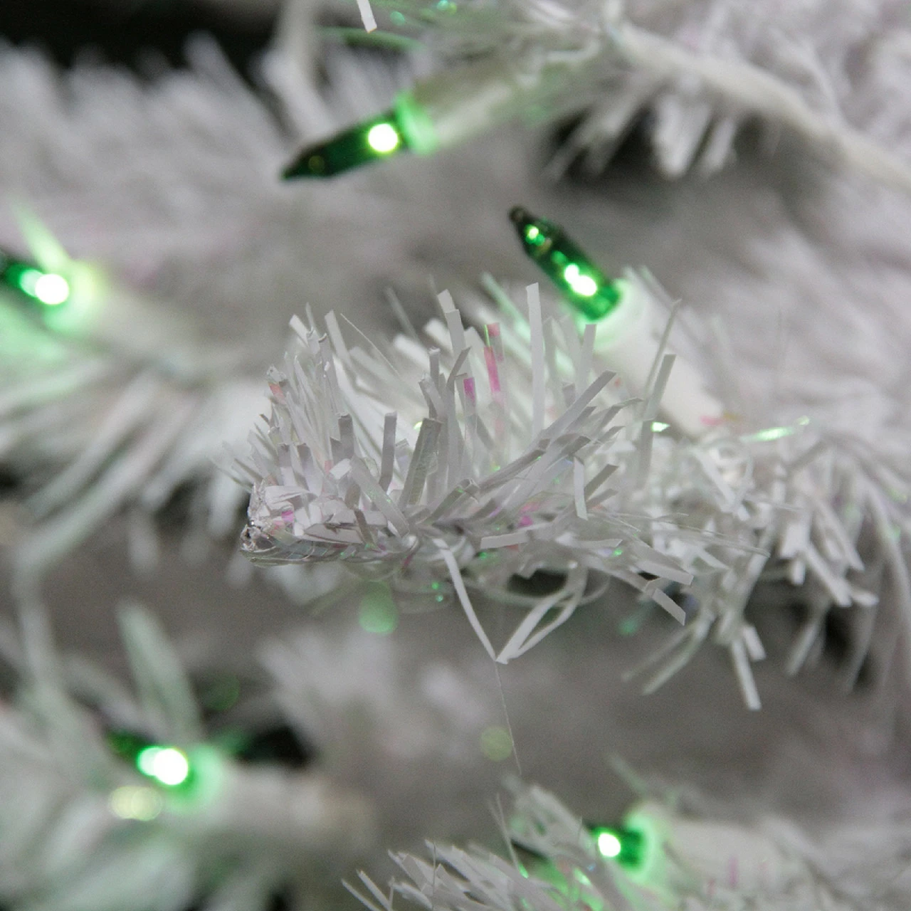 Northlight 3' Pre-Lit Medium White Pine Artificial Christmas Tree - Green Lights 5 Northlight 3' Pre-Lit Medium White Pine Artificial Christmas Tree - Green Lights - Image 3