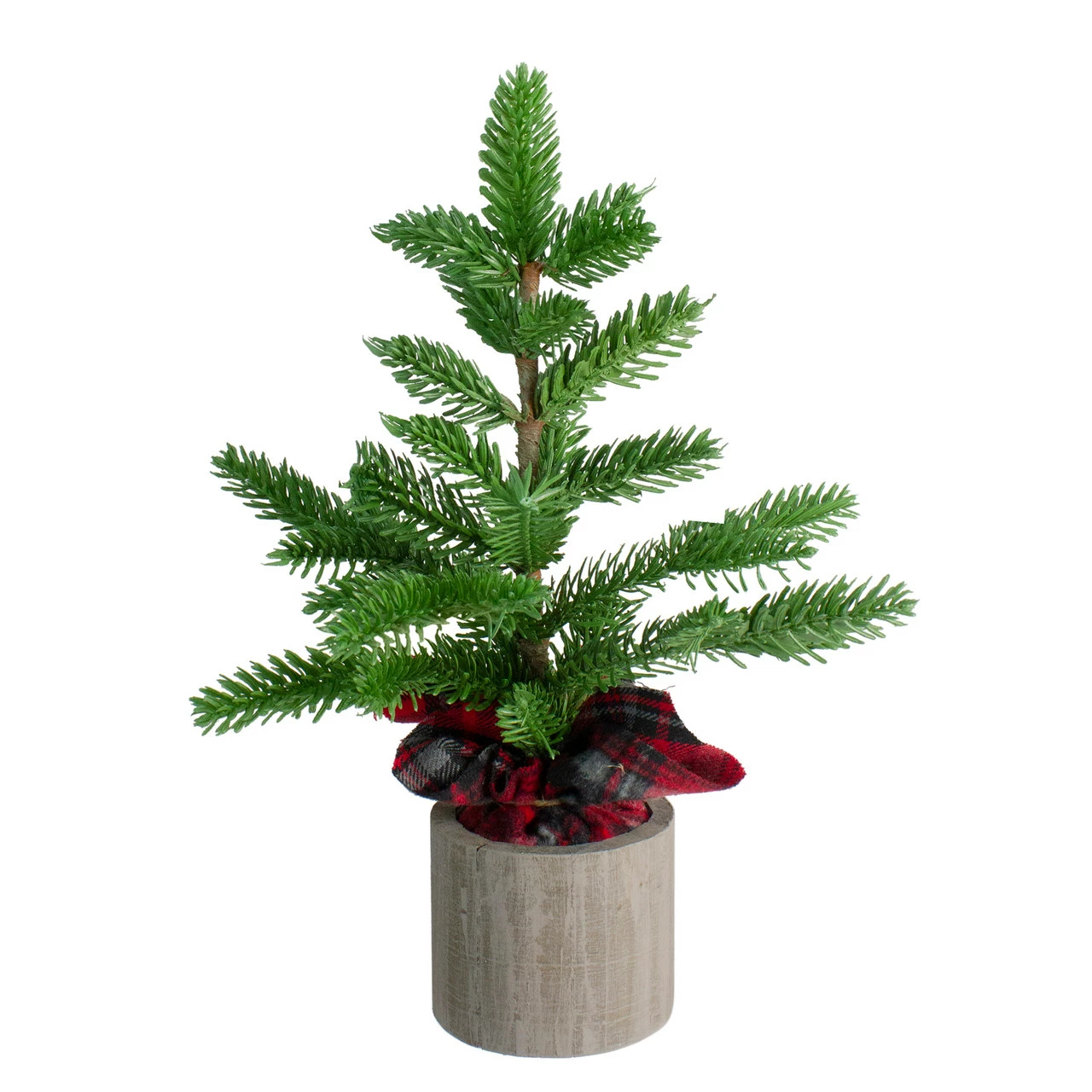 Northlight 1.3' Potted Pine Medium Artificial Tabletop Christmas Tree - Unlit 2 Northlight 1.3' Potted Pine Medium Artificial Tabletop Christmas Tree - Unlit