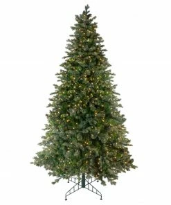 Northlight 9' Pre-Lit Medium Savannah Spruce Artificial Christmas Tree - Clear Lights