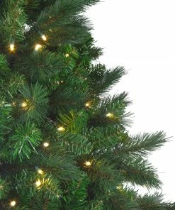 Alternative view of Northlight 7.5' Pre-Lit Medium Mixed Scotch Pine Artificial Christmas Tree - Warm White LED Lights