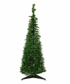 Northlight 4' Green Tinsel Pop-Up Artificial Christmas Tree, Unlit