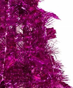 Northlight 4' Pink Tinsel Pop-Up Artificial Christmas Tree, Unlit 10 Northlight 4' Pink Tinsel Pop-Up Artificial Christmas Tree, Unlit -Northlight Shop northlight sm92149 2 98836.1647998797