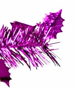 Northlight 4' Pre-Lit Pink Tinsel Pop-Up Artificial Christmas Tree, Clear Lights -Northlight Shop northlight sm92150 4 82319.1647998798