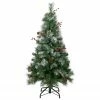 Northlight 4' Pre-Lit Frosted Carolina Berry Spruce Artificial Christmas Tree, Clear Lights -Northlight Shop northlight sm92899 1 11997.1647653092