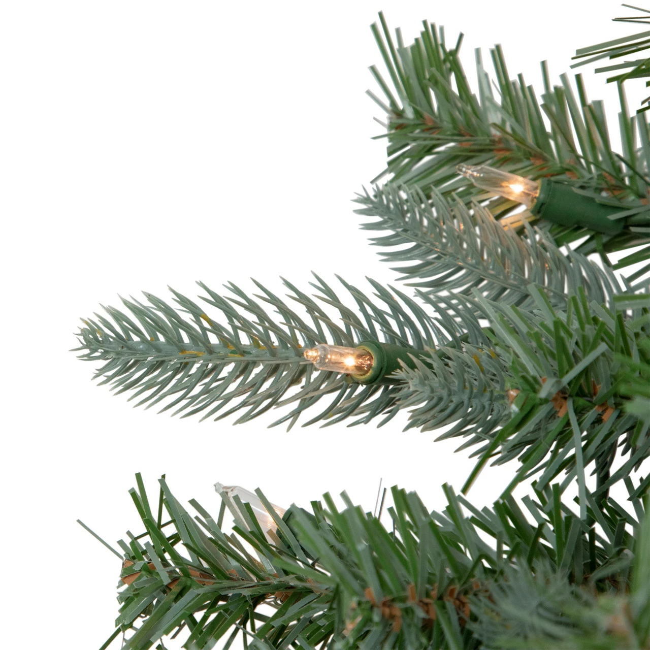 Northlight 7.5' Pre-Lit Granville Fraser Fir Slim Artificial Christmas Tree, Clear Lights 5 Northlight 7.5' Pre-Lit Granville Fraser Fir Slim Artificial Christmas Tree, Clear Lights - Image 3