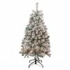 Northlight 4.5' Pre-Lit Flocked Madison Pine Artificial Christmas Tree, Clear Lights 1 Northlight 4.5' Pre-Lit Flocked Madison Pine Artificial Christmas Tree, Clear Lights -Northlight Shop northlight sm92917 1 58708.1638201509