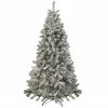 Northlight 6.5' Pre-Lit Flocked Madison Pine Medium Artificial Christmas Tree, Clear Lights 1 Northlight 6.5' Pre-Lit Flocked Madison Pine Medium Artificial Christmas Tree, Clear Lights -Northlight Shop northlight sm92918 1 36093.1655920606