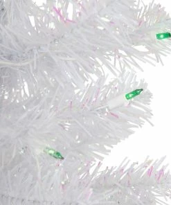 Northlight 4' Pre-lit Rockport White Pine Artificial Christmas Tree, Green Lights -Northlight Shop northlight sm92957 4 updated 74858.1653583889