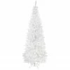 Northlight 6.5' White Georgian Pine Slim Artificial Christmas Tree, Unlit -Northlight Shop northlight sm92972 19138.1659647936