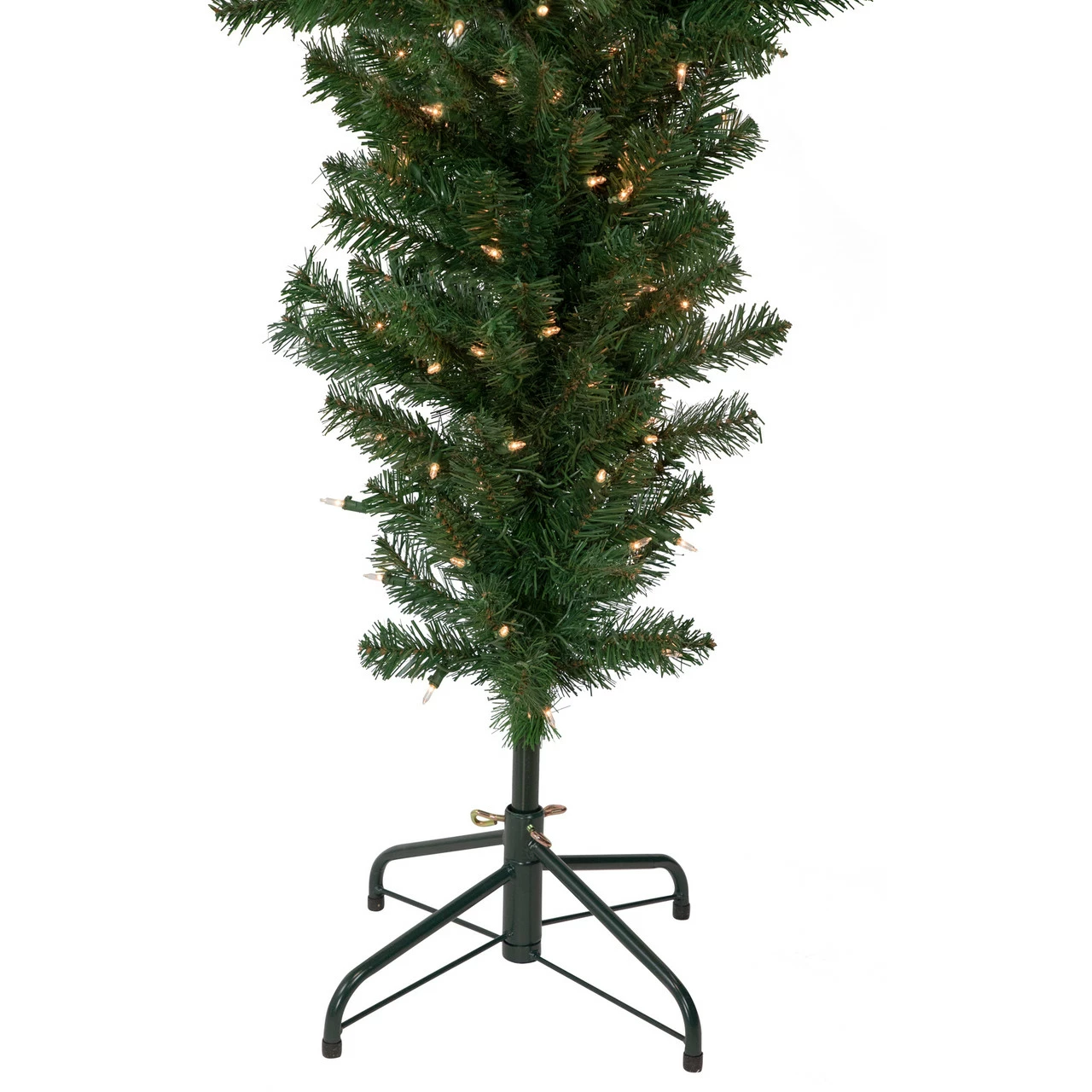 Northlight 5.5' Pre-Lit Medium Upside Down Spruce Artificial Christmas Tree, Clear Lights 7 Northlight 5.5' Pre-Lit Medium Upside Down Spruce Artificial Christmas Tree, Clear Lights - Image 5