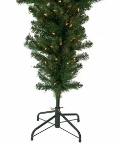 Northlight 7.5' Pre-Lit Green Upside Down Spruce Artificial Christmas Tree, Clear Lights -Northlight Shop northlight sm92974 3 85188.1659734622