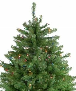 Northlight 9' Pre-Lit Rockwood Pine Artificial Christmas Tree, Multi Lights -Northlight Shop northlight sm92985 3 00553.1664379676
