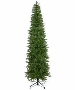Northlight 7.5' Silver Lake Fir Pencil Artificial Christmas Tree, Unlit