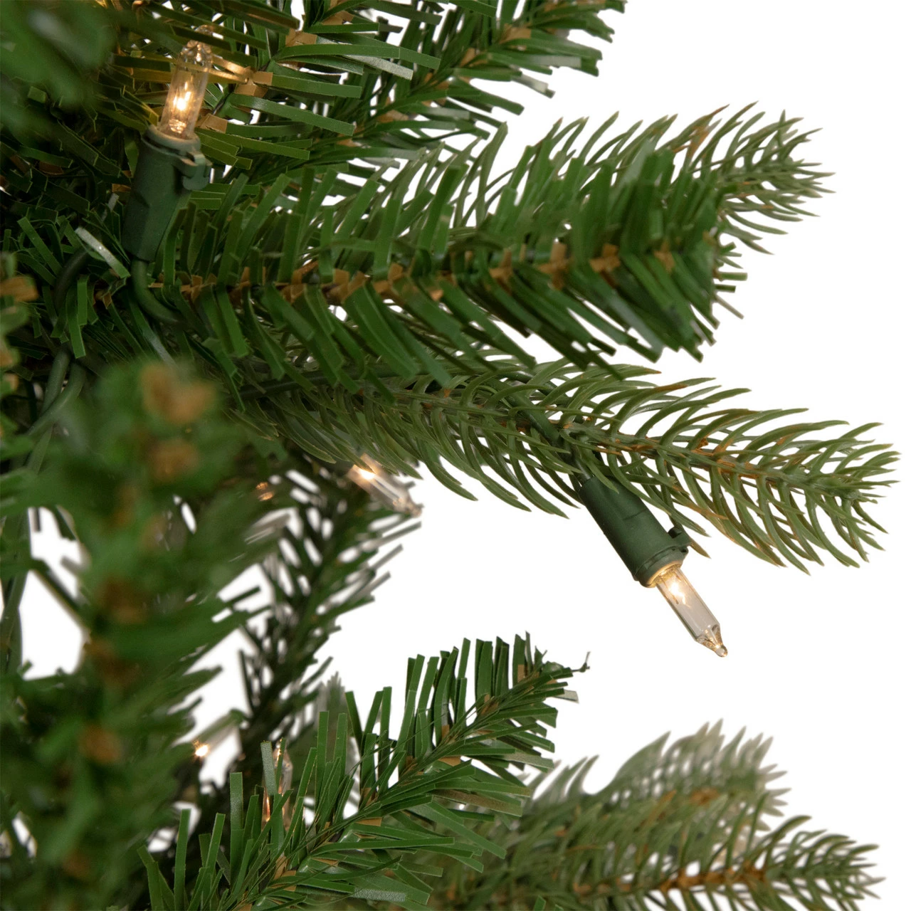 Northlight 7.5' Pre-Lit Wicklow Noble Fir Artificial Christmas Tree, Clear Lights 5 Northlight 7.5' Pre-Lit Wicklow Noble Fir Artificial Christmas Tree, Clear Lights - Image 3