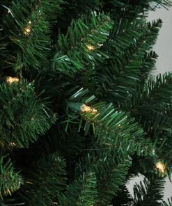 Alternative view of Northlight 12' Pre-Lit Green Montana Pine Artificial Christmas Tree - Clear Lights