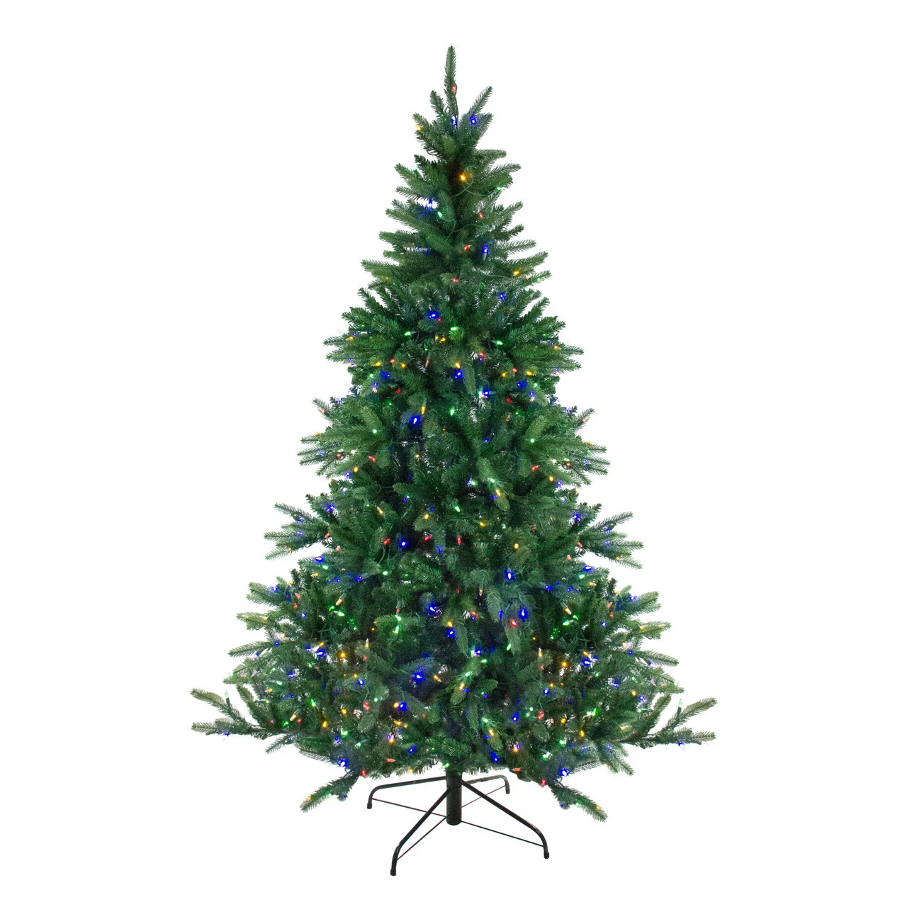 Northlight 12' Pre-Lit LED Instant Connect Noble Fir Artificial Christmas Tree - Dual Lights 4 Northlight 12' Pre-Lit LED Instant Connect Noble Fir Artificial Christmas Tree - Dual Lights - Image 2