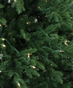 Alternative view of Northlight 9' Pre-Lit Full Minnesota Balsam Fir Artificial Christmas Tree - Clear LED Lights