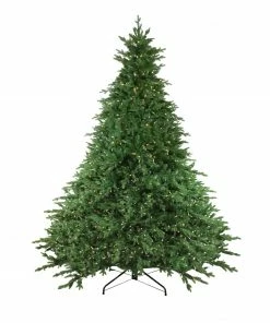 Northlight 9' Pre-Lit Full Minnesota Balsam Fir Artificial Christmas Tree - Clear LED Lights