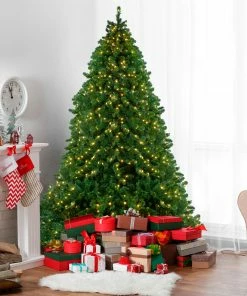 Alternative view of Northlight 12' Pre-Lit Full Olympia Pine Artificial Christmas Tree - Warm White Lights