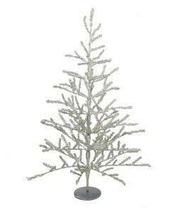 Northlight 3' Full Champagne Tinsel Artificial Christmas Twig Tree - Unlit