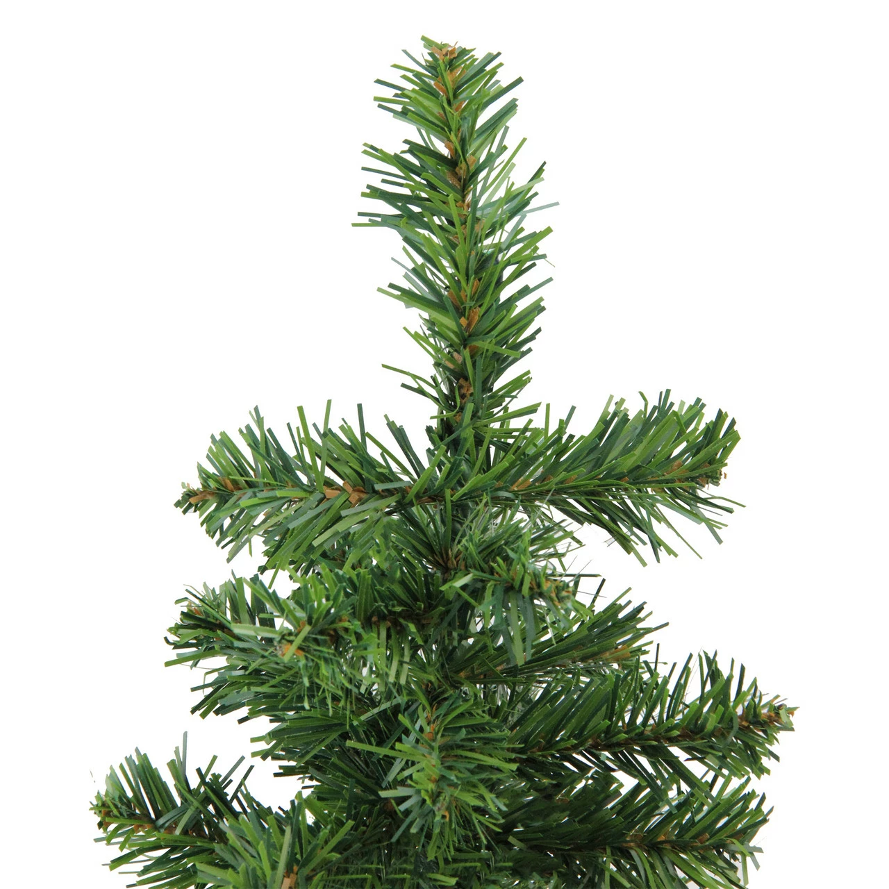 Northlight 15" Alpine Slim Artificial Christmas Tree With Wood Base - Unlit 6 Northlight 15" Alpine Slim Artificial Christmas Tree With Wood Base - Unlit - Image 4
