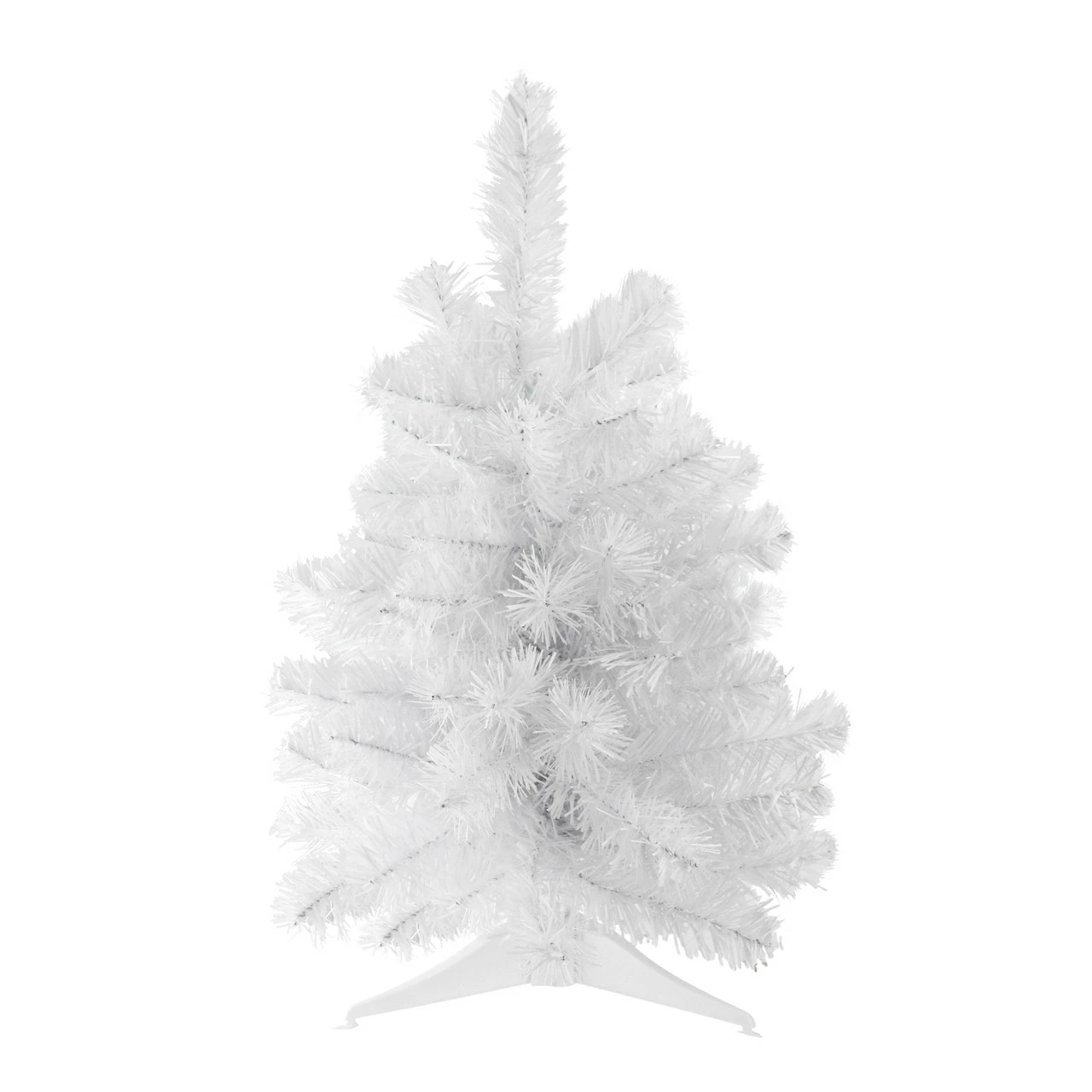 Northlight 1.5' Medium Snow White Pine Artificial Christmas Tree - Unlit 2 Northlight 1.5' Medium Snow White Pine Artificial Christmas Tree - Unlit