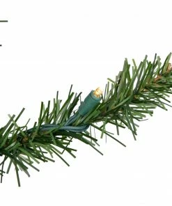 Alternative view of Northlight 18" Pre-Lit Medium Canadian Pine Artificial Christmas Tree - Clear LED Lights