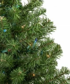 Northlight 3' Pre-Lit Medium Canadian Pine Artificial Christmas Tree, Multicolor Lights -Northlight Shop northlight v15853 3 87974.1665610746