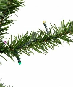 Alternative view of Northlight 3' Pre-Lit LED Medium Canadian Pine Artificial Christmas Tree - Multicolor Lights