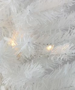 Alternative view of Northlight 3' Pre-Lit LED Medium Pine Artificial Christmas Tree - Clear Lights