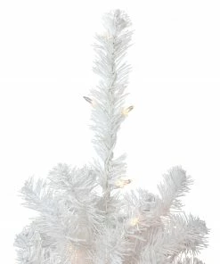 Northlight 3' Pre-Lit Snow White Artificial Christmas Tree, Clear Lights -Northlight Shop northlight v15869 2 64908.1664900748