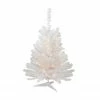 Northlight 3' Pre-Lit Snow White Artificial Christmas Tree, Clear Lights 1 Northlight 3' Pre-Lit Snow White Artificial Christmas Tree, Clear Lights -Northlight Shop northlight v15869 16866.1664900748