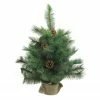 Northlight 2' Medium Royal Oregon Pine Burlap Base Artificial Christmas Tree - Unlit -Northlight Shop northlight v15918 35048.1587643015