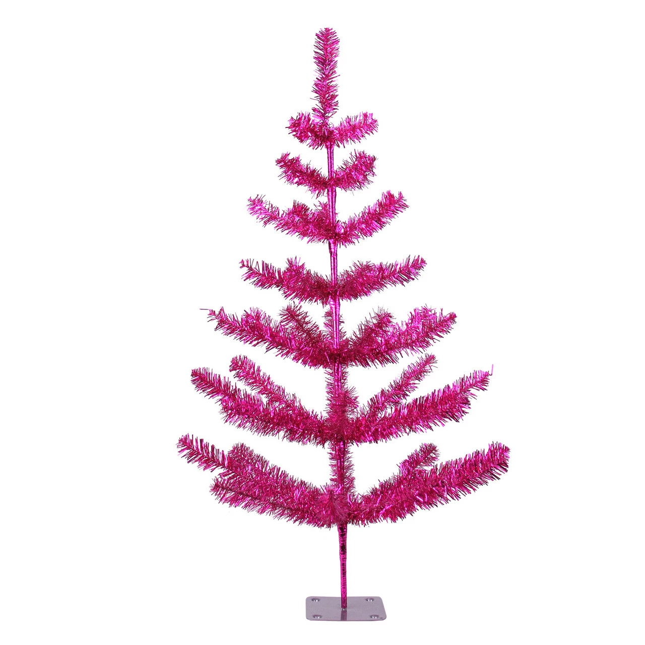 Northlight 3' Medium Fuchsia Pink Pine Twig Artificial Christmas Tree - Unlit 3 Northlight 3' Medium Fuchsia Pink Pine Twig Artificial Christmas Tree - Unlit