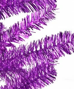 Alternative view of Northlight 3' Medium Purple Tinsel Twig Artificial Christmas Tree - Unlit