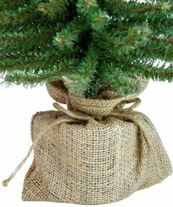 Northlight 18" Potted Downswept Mini Village Pine Medium Artificial Christmas Tree, Unlit -Northlight Shop northlight v15950 2updated 59130.1665610429