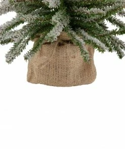 Northlight 18" Potted Flocked Downswept Mini Village Pine Medium Artificial Christmas Tree - Unlit 11 Northlight 18" Potted Flocked Downswept Mini Village Pine Medium Artificial Christmas Tree - Unlit -Northlight Shop northlight v15953 5 37240.1665610423
