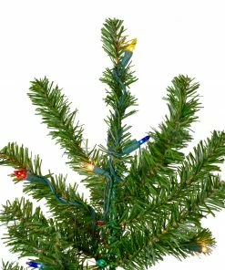 Northlight 7.5' Pre-Lit Canadian Pine Slim Artificial Christmas Wall Tree - Multicolor Lights 10 Northlight 7.5' Pre-Lit Canadian Pine Slim Artificial Christmas Wall Tree - Multicolor Lights -Northlight Shop northlight v27345 2 28475.1665610428