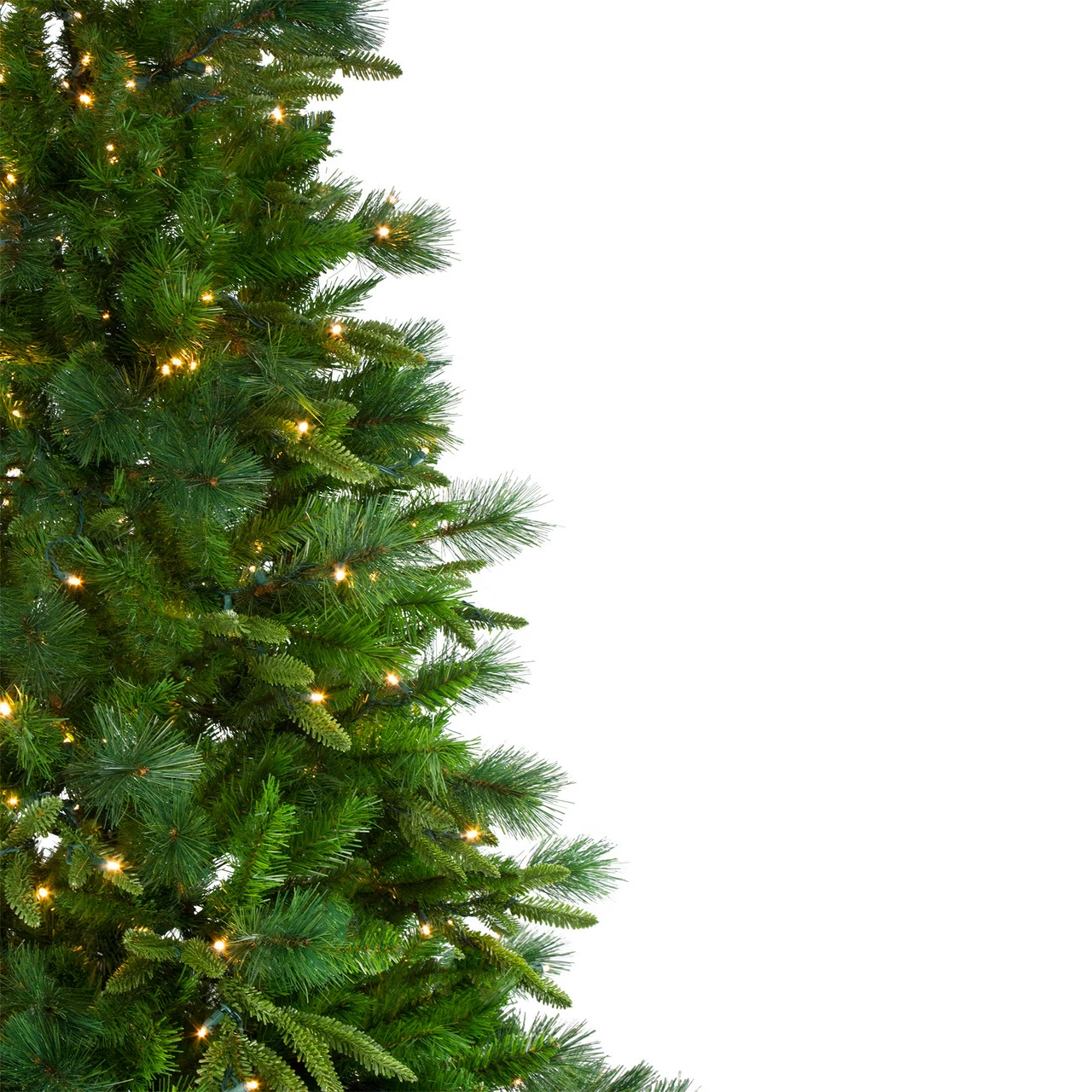 Northlight 9' Pre-Lit Full Mixed Rosemary Emerald Angel Pine Artificial Christmas Tree - Clear LED Lights 6 Northlight 9' Pre-Lit Full Mixed Rosemary Emerald Angel Pine Artificial Christmas Tree - Clear LED Lights - Image 4