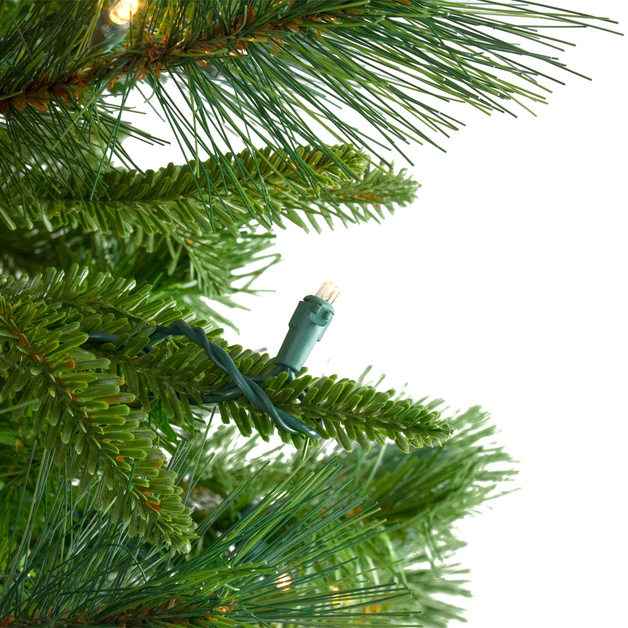 Northlight 9' Pre-Lit Full Mixed Rosemary Emerald Angel Pine Artificial Christmas Tree - Clear LED Lights 5 Northlight 9' Pre-Lit Full Mixed Rosemary Emerald Angel Pine Artificial Christmas Tree - Clear LED Lights - Image 3