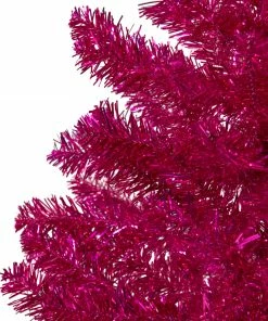 Northlight 3' Metallic Pink Tinsel Artificial Christmas Tree - Unlit -Northlight Shop northlight v27356 1 58144.1665610742