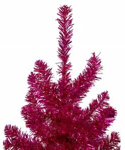 Northlight 3' Metallic Pink Tinsel Artificial Christmas Tree - Unlit -Northlight Shop northlight v27356 2 00641.1665610742