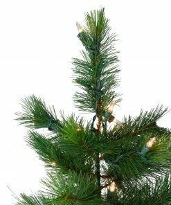 Northlight 6.5' Pre-Lit Slim Royal Alpine Artificial Christmas Tree - Clear Lights 11 Northlight 6.5' Pre-Lit Slim Royal Alpine Artificial Christmas Tree - Clear Lights -Northlight Shop northlight v27368 2 52768.1666042527